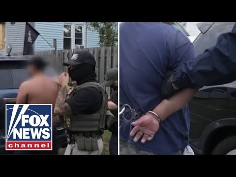 CAUGHT ON CAM: ICE captures illegal migrant