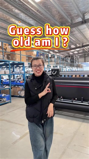 Guess,how old am I? We are a professional large format #printer #factory with more than 20 experience in China！ #Uvprinter #RTR #Printers