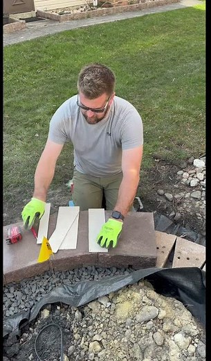 How to cut wall caps #diy #contractor #tools