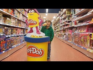 Shopping for New Lego Minecraft Disney Mickey Mouse Play-Doh and McDonald's