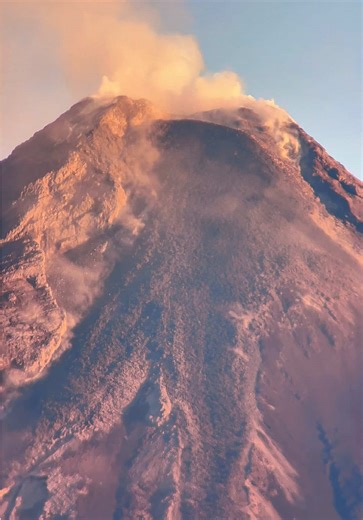Stunning Sunrise Over Mayon Volcano