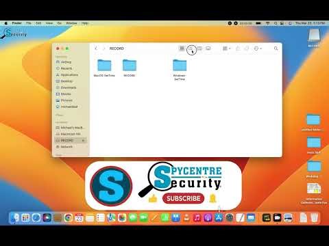 How To Set Time and Date - Mac - USB Drive Recorder