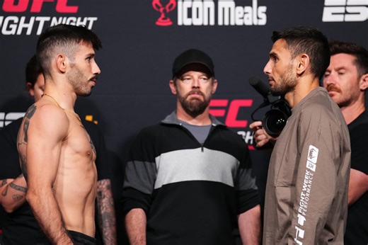 UFC Vegas 91 results and recaps... Alex Perez scores huge upset main event win over Matheus Nicolau