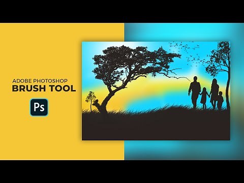 Landscape Design Photoshop Tutorial | Brush Tool | Adobe Photoshop CC