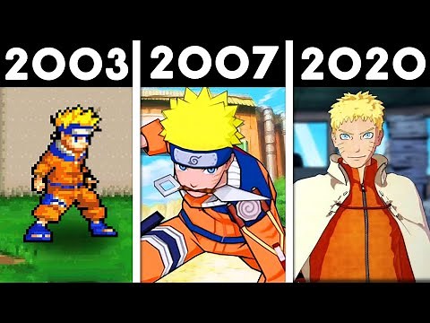NARUTO'S EVOLUTION IN GAMES