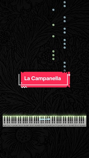 La Campanella | tutorial | like/follow-more | #pianotutorials #pianotok #pianocovers