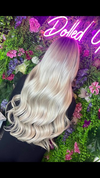 Dolled Up Hair Extensions on TikTok