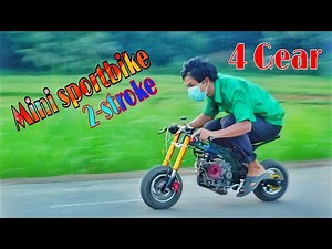 Build mini sportbike with 2-stroke