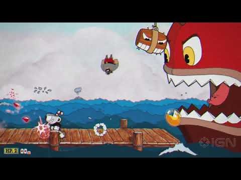 Cuphead Walkthrough - How to Beat Shootin N' Lootin