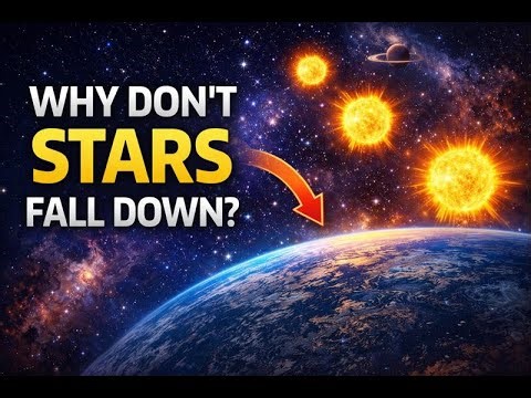 Why don't the stars fall?