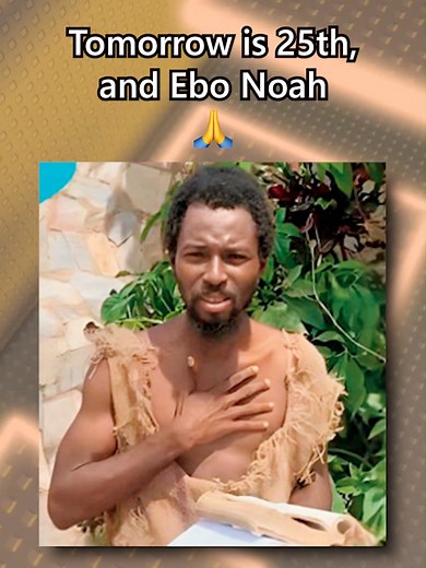 Ebo Noah's Warning: The Last Day Before the Flood