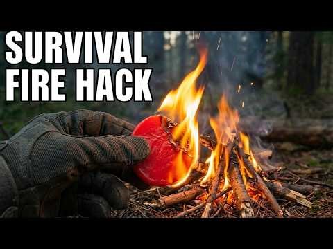 Prepping Cotton Pads for Survival | Fire Starter Hack #diy #prepping