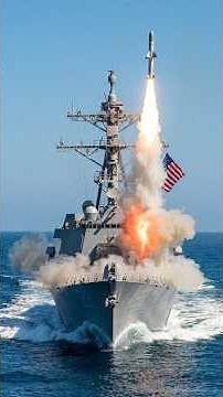 US Navy Warship fires Anti-Ship & Anti-Air Missiles | Sea Power Naval Combat Gameplay