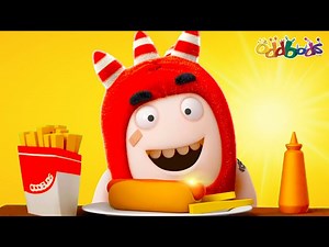 Oddbods | NEW | STREET FOOD | Funny Cartoons For Kids - Videos For Kids