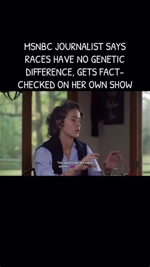 MCBN on Instagram: "MSNBC JOURNALIST SAYS RACES HAVE NO GENETIC DIFFERENCE, GETS FACT-CHECKED ON HER OWN SHOW MSNBC’s Paola Ramos told a pronatalist couple [Malcolm and Simone Collins] she was interviewing that there’s no scientific evidence Black and white people are genetically different. She repeated it multiple times, even after Simone Collins told her that basic genes, like the ones for melanin production, obviously differ between populations. Ramos kept insisting that science says otherwis