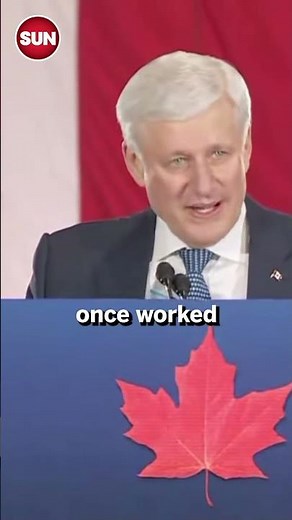 Harper says he's the only person to have had Poilievre and Carney work for him. He backs Poilievre.