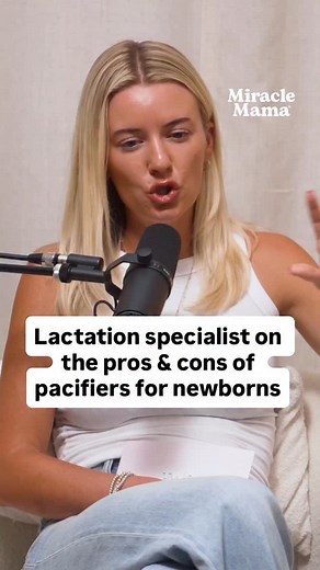 427K views · 4.2K reactions | THIS might change how you think about pacifiers  #twoparentsandapod #podcast #newparents #pacifiers Episode sponsored by @himiraclemama #miraclemamapartner | Two Parents & A Podcast | Facebook