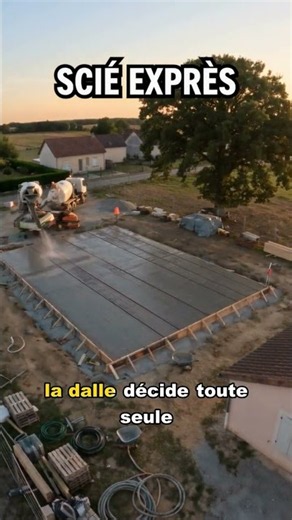 Comment eviter les fissures sur une dalle beton neuve #beton #maconnerie #chantier