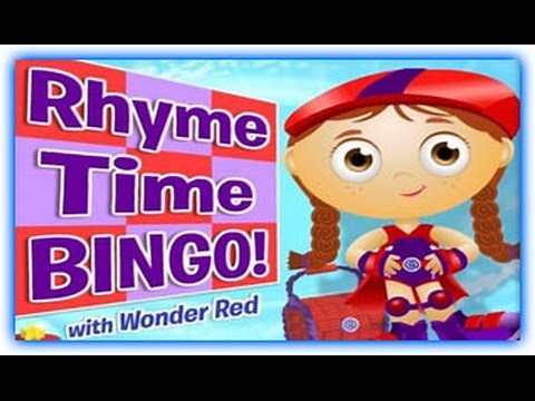 Super Why! - Red's Rhyming Bingo - Super Why! Games