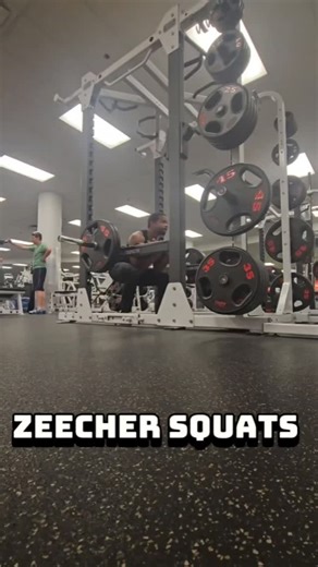 Zercher squats benefit the you by increasing core strength, improving posture, and developing powerful quadriceps and glutes through a unique front-loaded position. This exercise can be more functional for certain sports, potentially easier for some individuals to perform with deep form, and can be a good alternative for those with spinal issues due to reduced spinal loading. However, the front-loaded position requires significant upper back and bicep strength to hold the weight. #fitness #worko