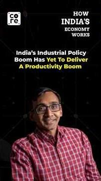 Why India’s Big Reforms Aren’t Boosting Productivity | How India's Economy Works | The Core #News