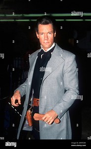 Randy Travis doing a video at the Roy Rogers Museum in Apple Valley, CA, 1995. *exclusive*  ph: Ron Wolfson / Everett Collection (Randy Travis 3 Stock Photo - Alamy