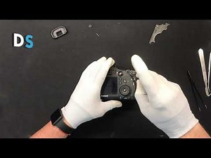 How to repair DSLR Canon 6D - Remove low pass and IR filter