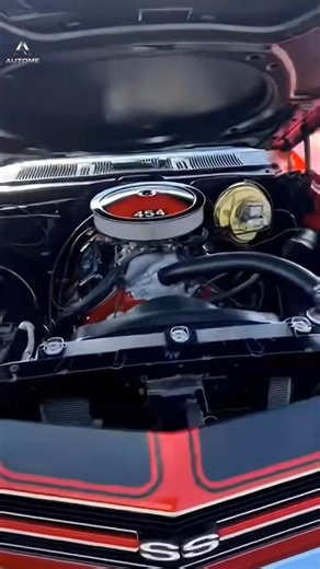 1970 Red Chevelle 454 Big Block — This Sound is ILLEGAL 😤🔥