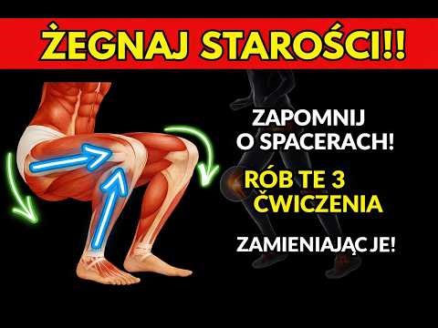 Masz ponad 60 lat?Te 3 ćwiczenia są skuteczniejsze niż chodzenie i zostały zatwierdzone od ekspertów