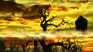 Man, Tree, Ghost. Free Stock Video