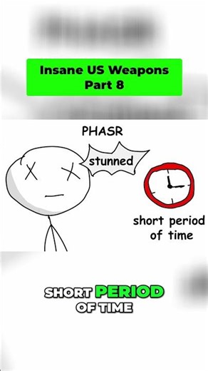 Phaser: The US Air Force's Blinding Laser Weapon #shorts