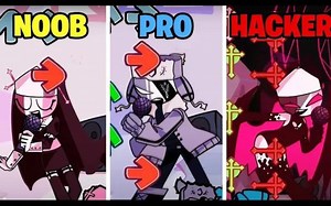 NOOB vs PRO vs HACKER -(Friday Night Funkin) #3