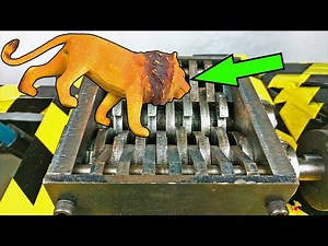 Shredder vs lion | satisfying