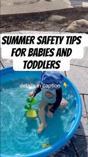 Summer is here, which means safety awareness. See description for our list of summer safety tips✅