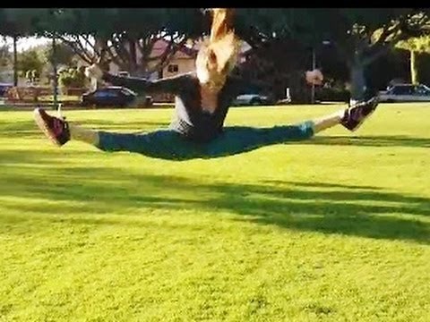 Cheer: Toe Touch Tutorial With Coach Meggin (Former University Of Nevada, Reno Cheerleader)