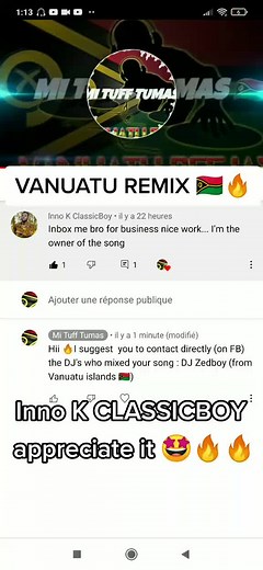 Inno CLASSICBOY like it 🥺🔥 GO VANUATU DEEJAY 🇻🇺🎶 #vanuaturemix #vanuatu #viral