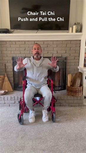 Chair Tai Chi is great if you’re unable to stand for extended periods or use a wheelchair.