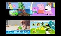Mix of 4 videos from youtube : up to faster 7 parison [square version]