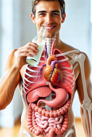What Happens to Your Body When You Drink Milk? (3D Animation)