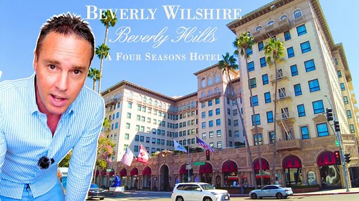 I stay in Beverly Hills' most famous hotel - The Beverly Wilshire