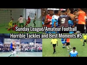 Sunday League Horrible Tackles, Fights and Best Moments #5 | QUARTY HD