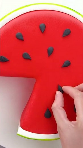 Amazing Watermelon Cake Decorating Idea