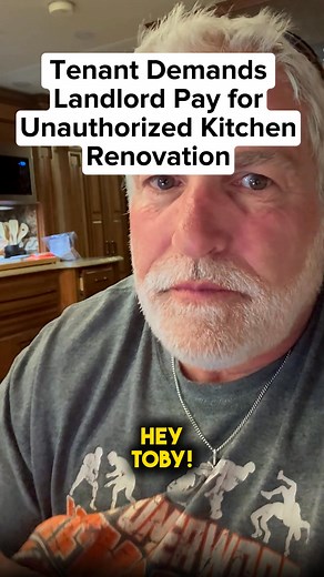 Tenant Demands Landlord Pay for Unauthorized KitchenRenovation #landlordproblems #landlords #landlordlife #realestate #rentalproperty#rentallife #realestateinvestor | Toby Potter