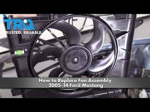 How to Replace Fan Assembly 2005-14 Ford Mustang