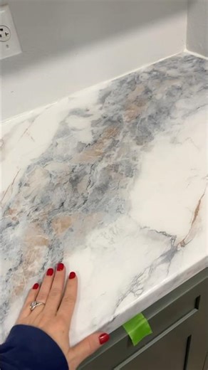 Contact Paper Counters that Look like Marble