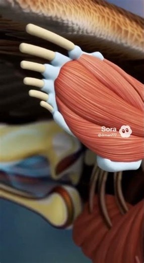 How Birds Fly So Effortlessly 🕊️ | #bird #winganatomy