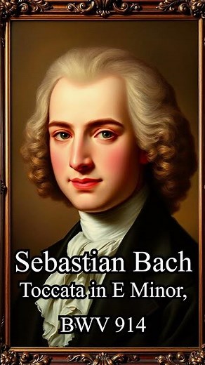 🎹 Bach's Toccata in E Minor, BWV 914 🔥