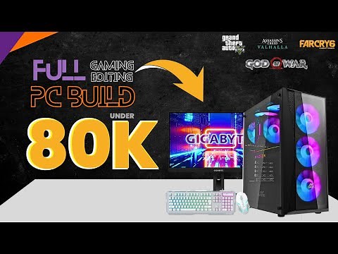 80K Full Gaming PC Build 2023 | RTX 3060 PC Build Under 80,000 | Gaming Pc Under 80k