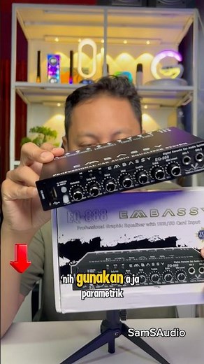 Parametric Equalizer Embassy EQ-888 #reviewer #audiomobil #parametricequalizer
