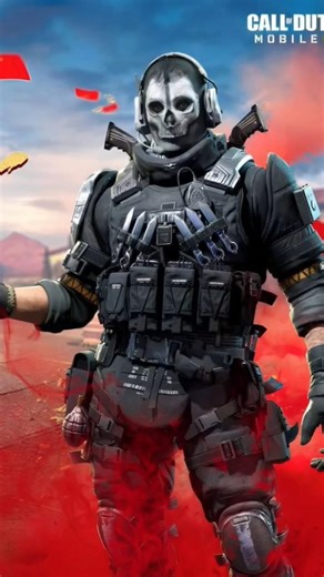 Call of duty mobile ghost character edit 🥰 #shorts #shortsfeed #exgameralex #codmobile #codm #viral